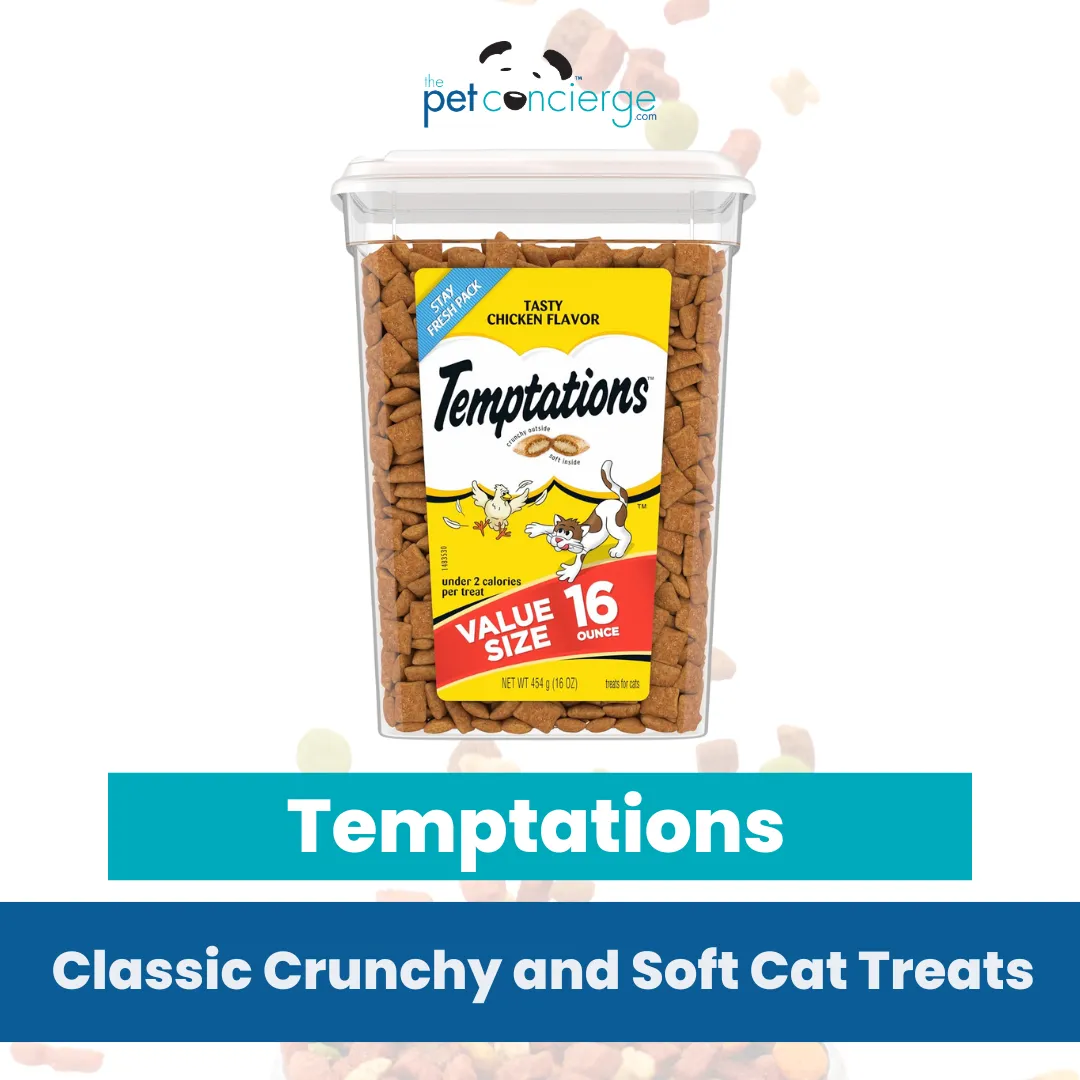 Temptations Classic Crunchy and Soft Cat Treats