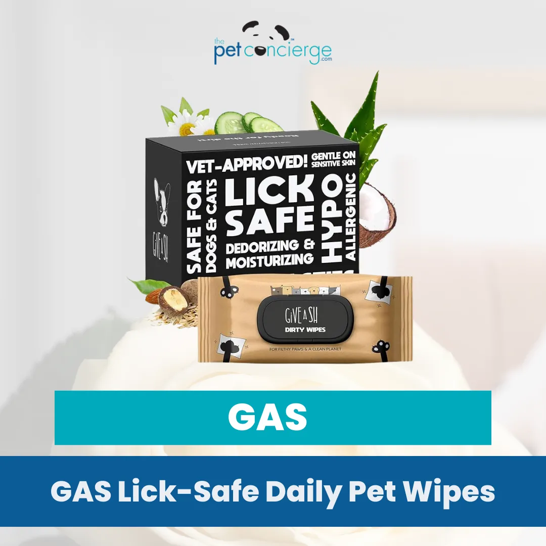 GAS Lick-Safe Daily Pet Wipes