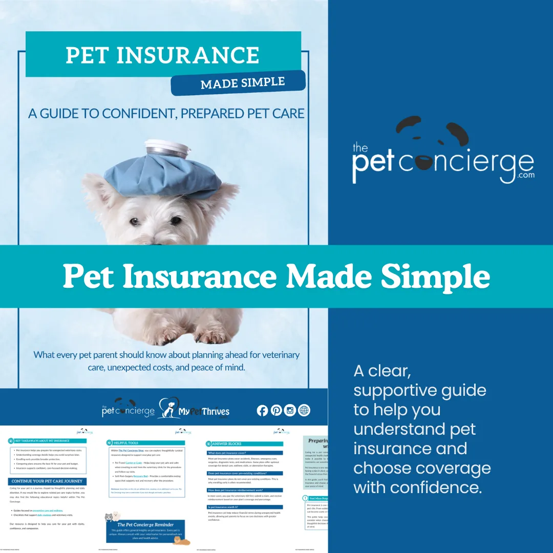 Pet Insurance Made Simple: A Guide to Confident, Prepared Pet Care