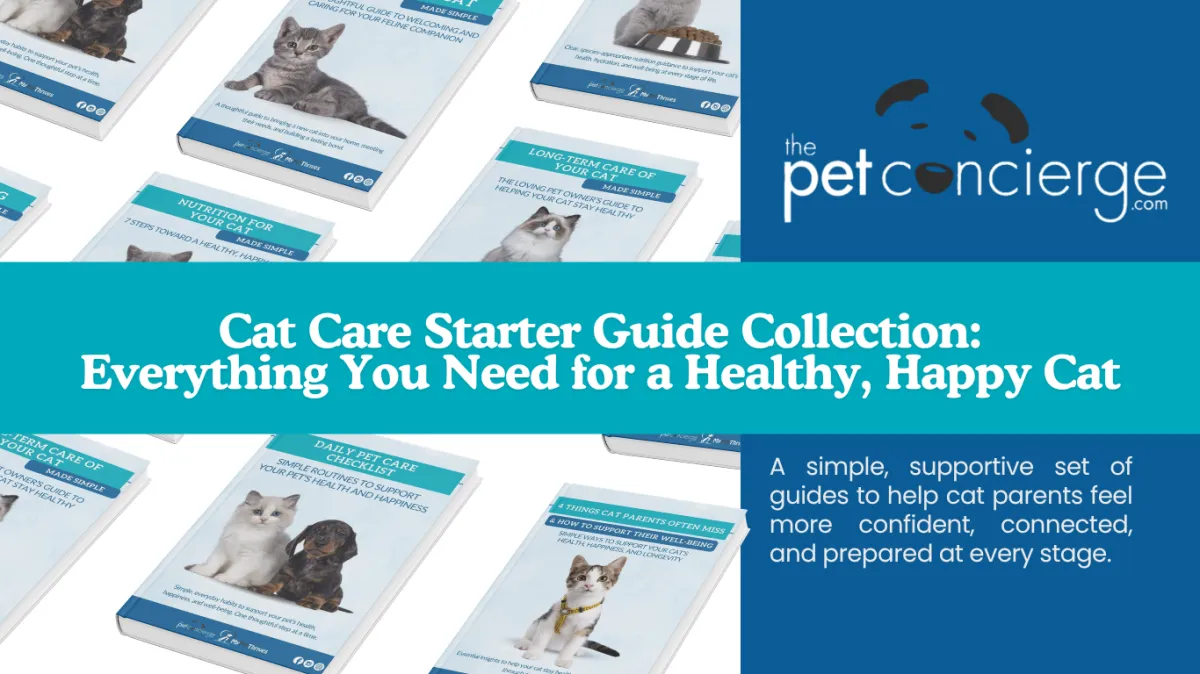 Cat Care Starter Guide Collection: Everything You Need for a Healthy, Happy Cat
