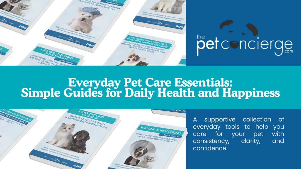 Everyday Pet Care Essentials: Simple Guides for Daily Health and Happiness
