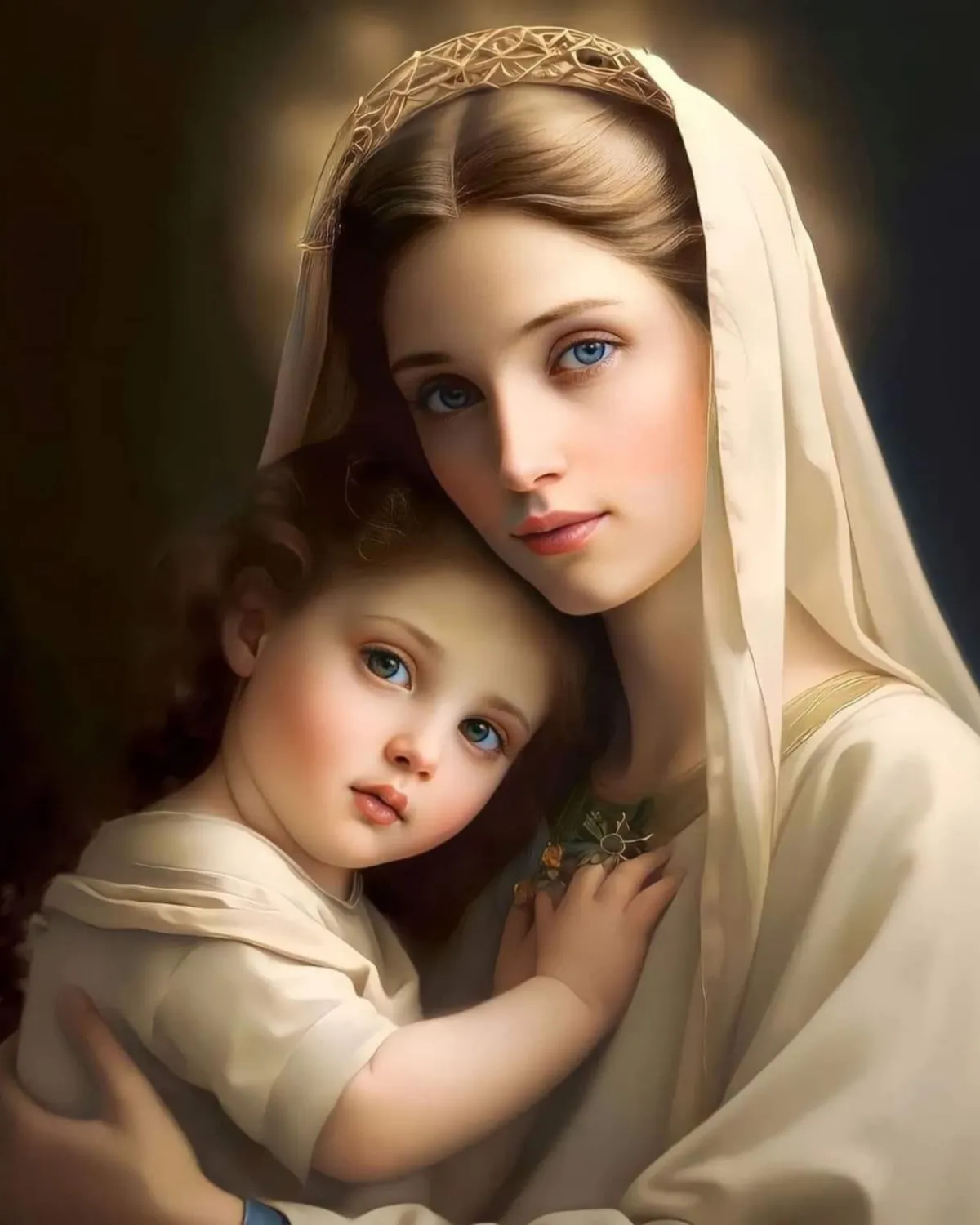 Madonna with Young Child