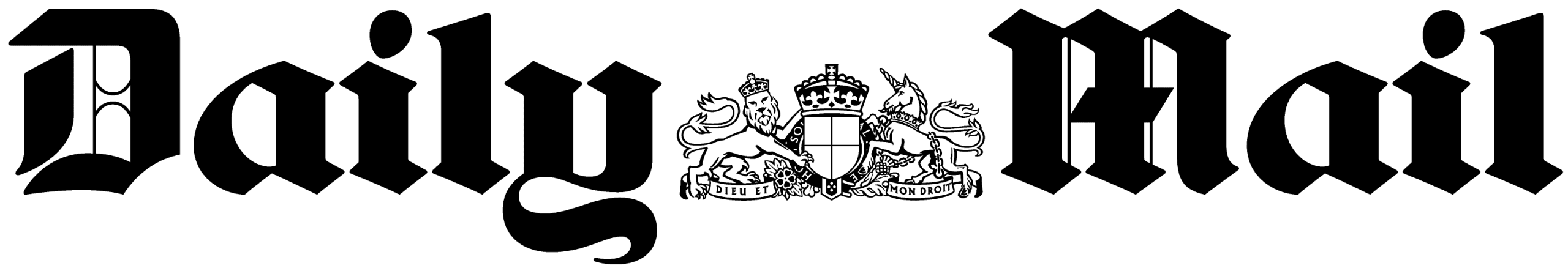 The official black and white Daily mail logo, indicating national recognition for top-tier tours like the Kansas City Ghost and Gangster Tour, renowned for its captivating storytelling and historical depth.