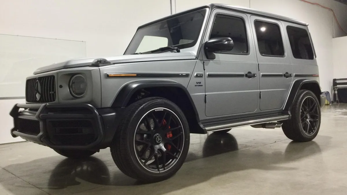 Mercedes G Wagon Gets Full PPF Wrap