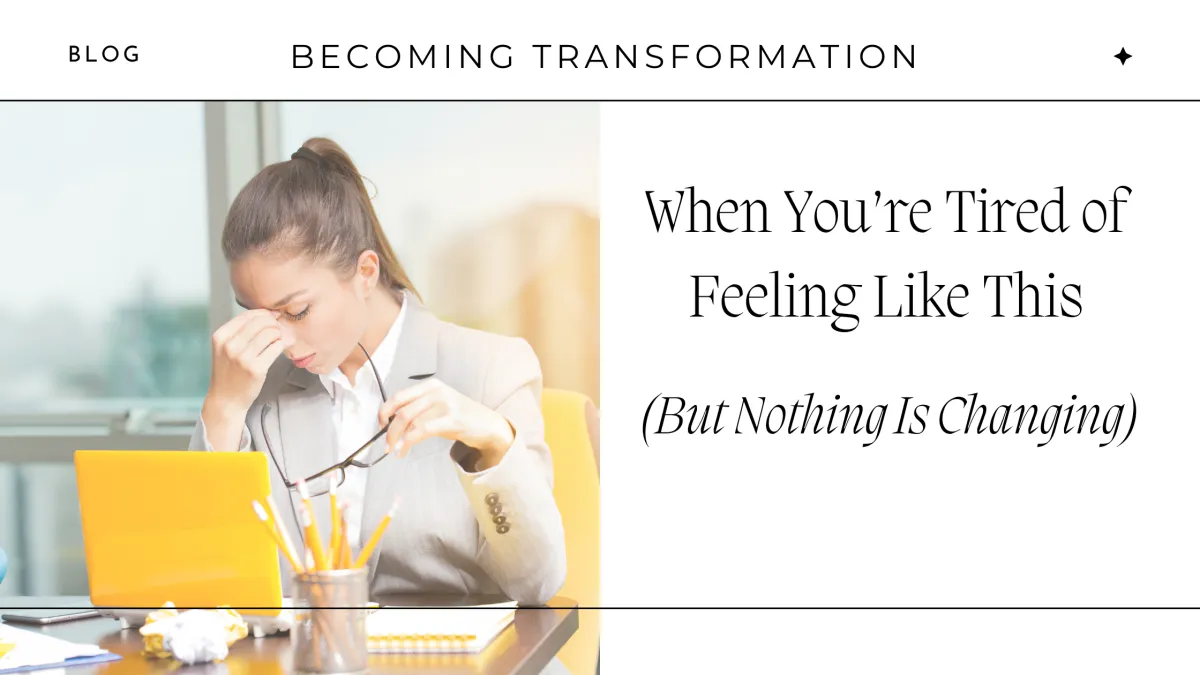 woman frustrated at her desk