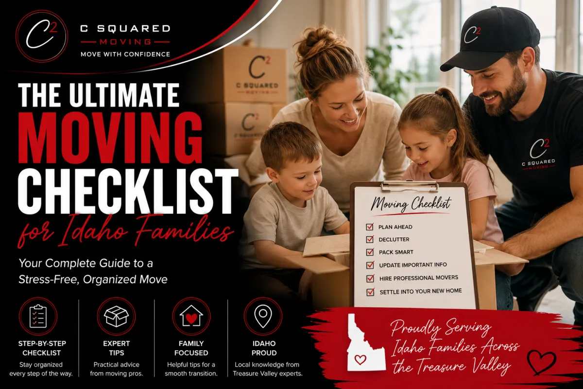 The Ultimate Moving Checklist for Idaho Families