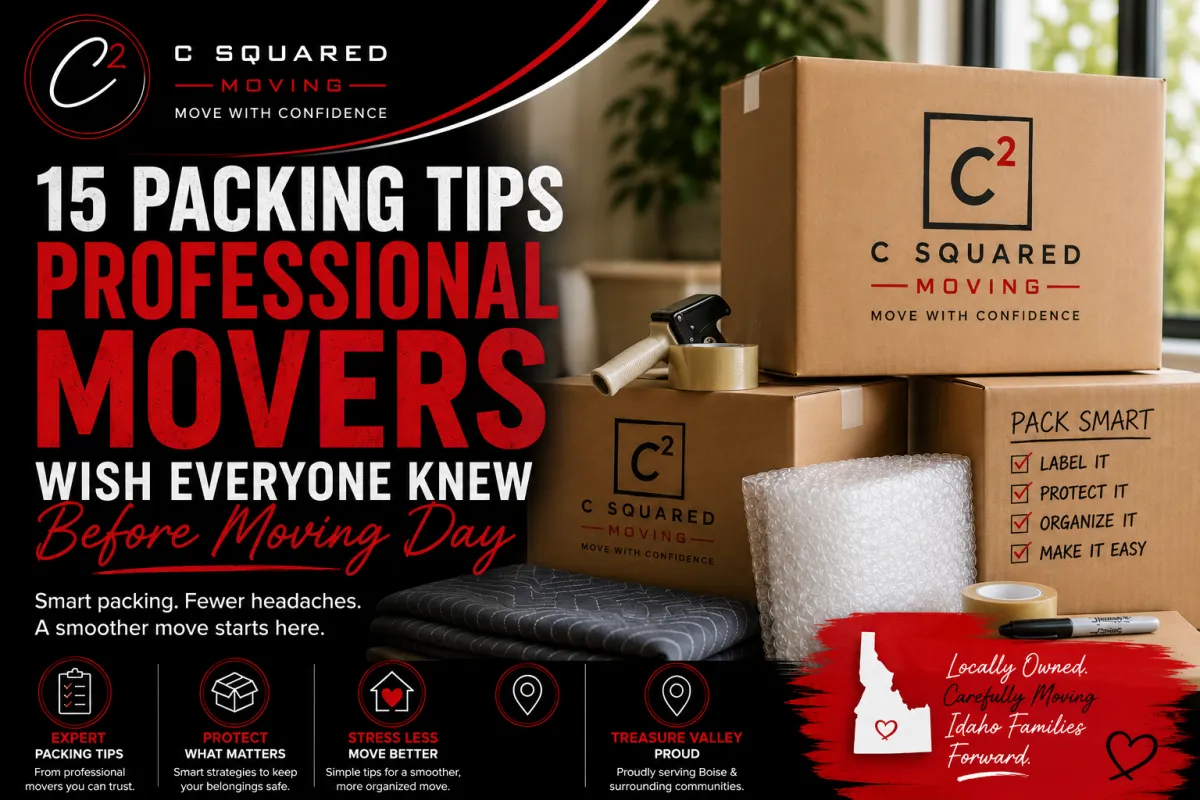 15 Packing Tips Professional Movers Wish Everyone Knew Before Moving Day