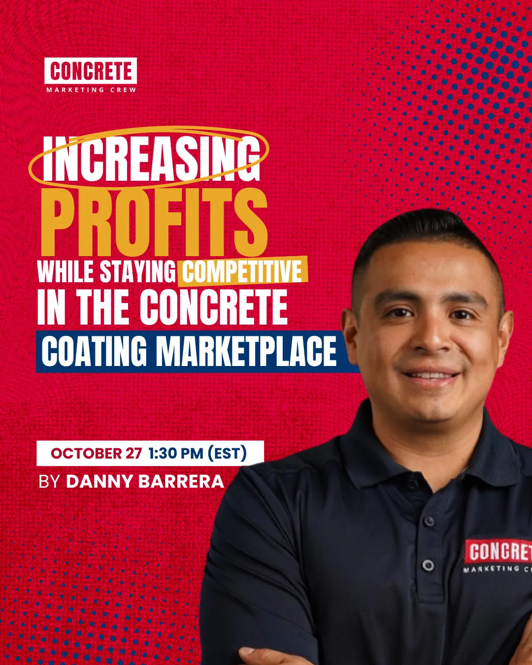 FREE Masterclass Increasing profits while staying competitive in the