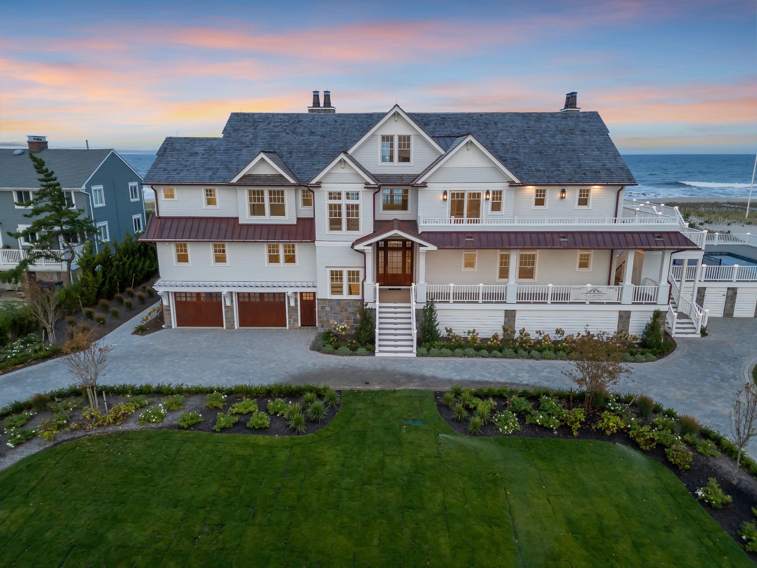Oceanfront residence at 1581 Ocean Avenue in Mantoloking
