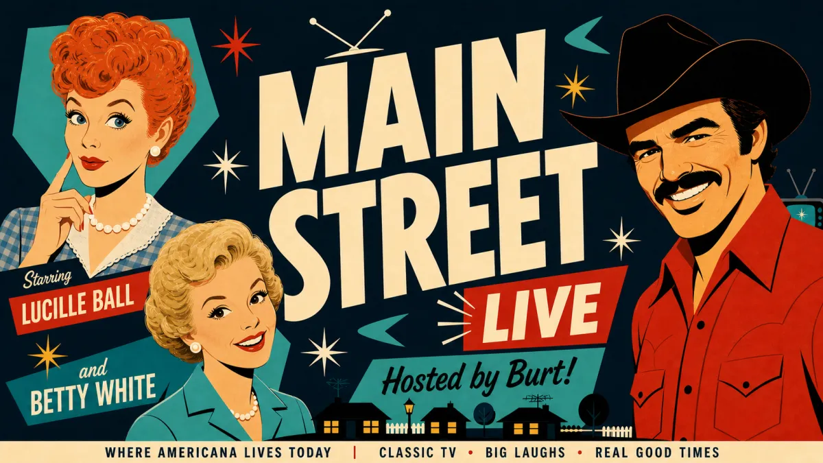 Main Street LIVE!Featuring Betty White in Life with Elizabeth and Lucille Ball in The Lucy Show 