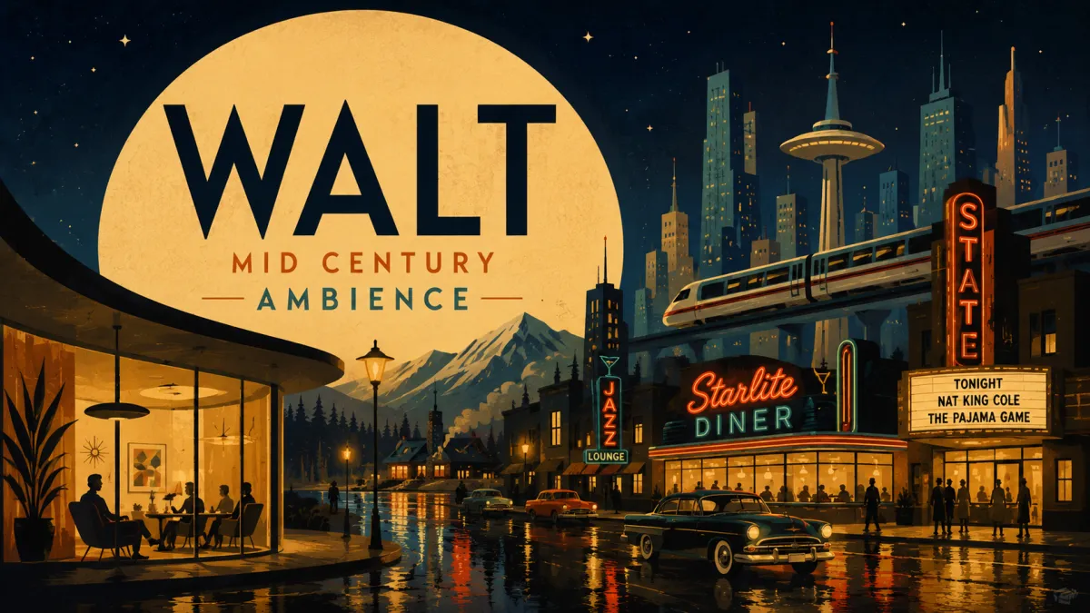 WALT Mid Century Ambiance