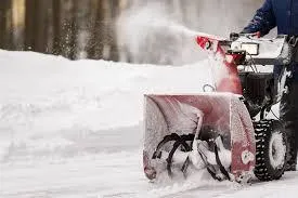 Snow management for a commercial property with a focus on safe and efficient removal