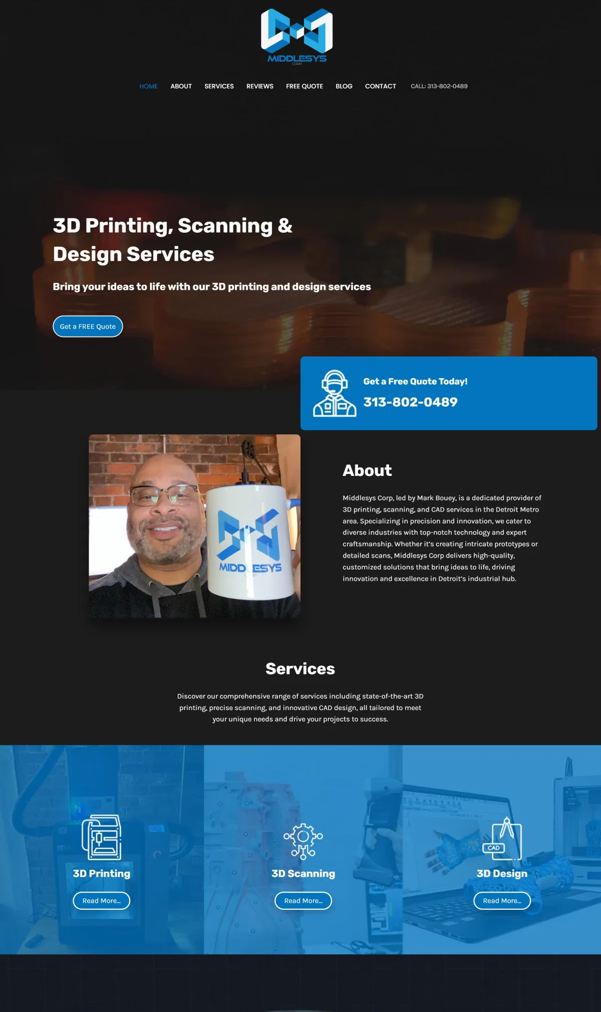 Orbital Agency - Middlesys Corp Website