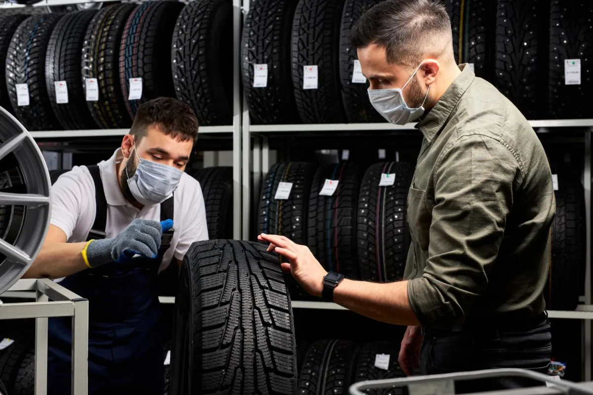 picture a service to sell new and use tires