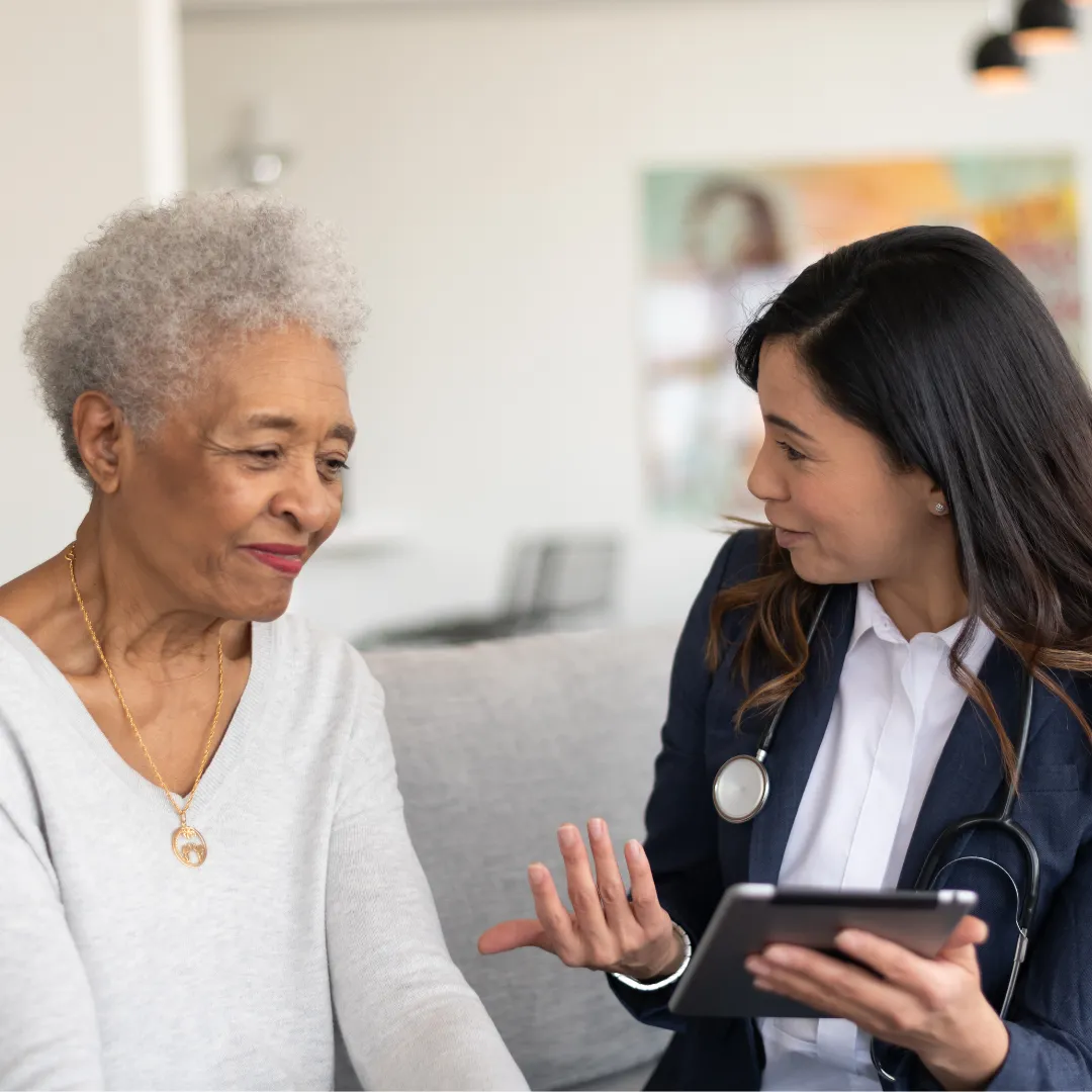 Ideal Protein coach discussing muscle preservation strategies with a client taking GLP-1 medications at Billings Last Diet in Billings, MT and Online