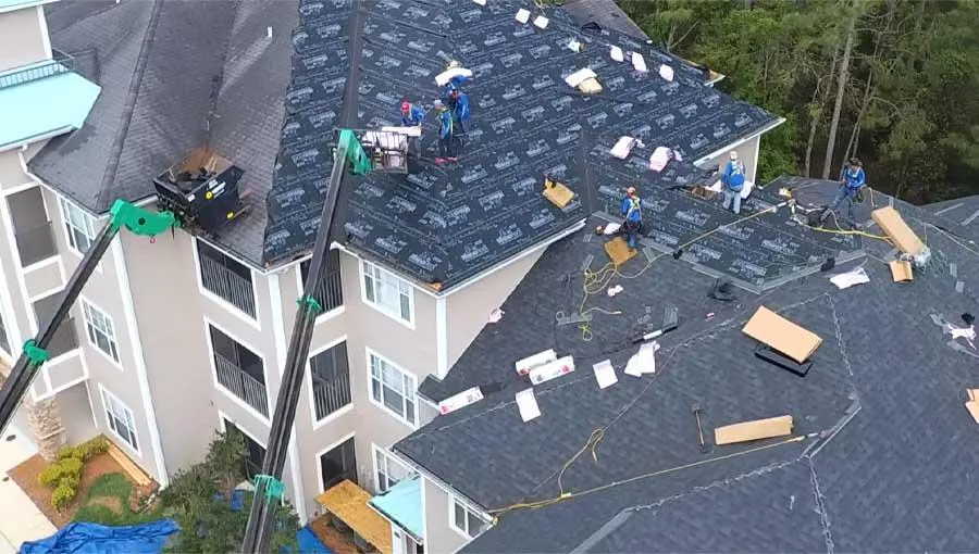 roofing project