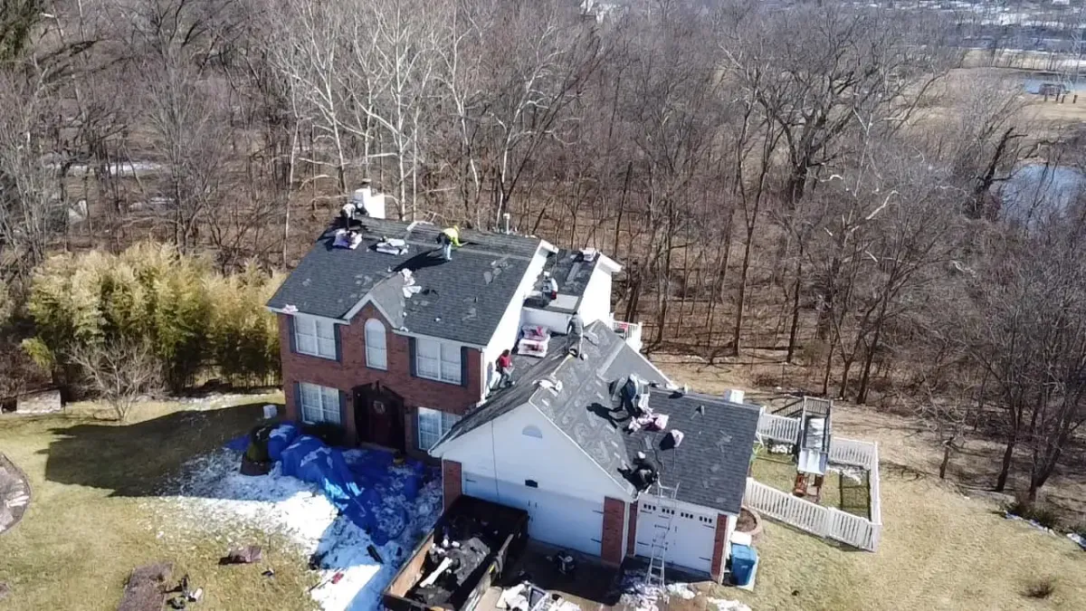 roofing project