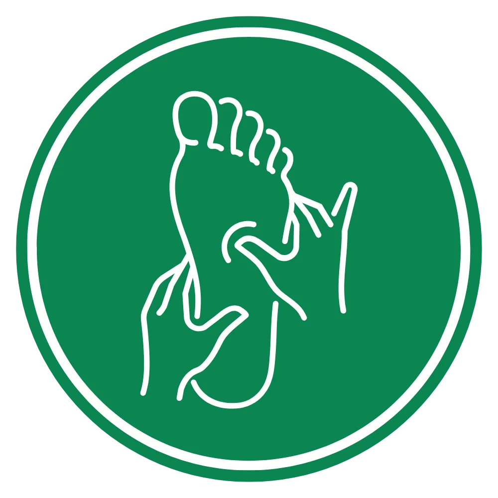 Foot Zone Icon Button