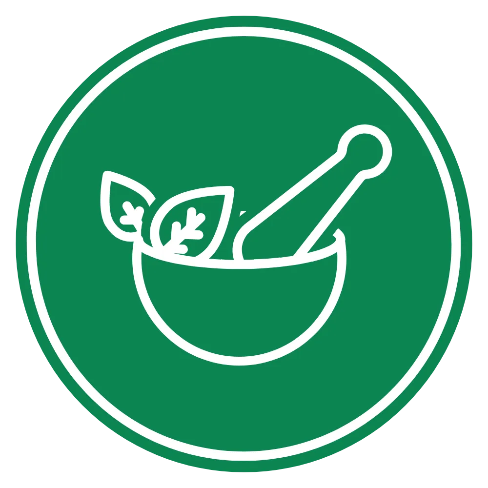 Herbal Remedies Icon Button