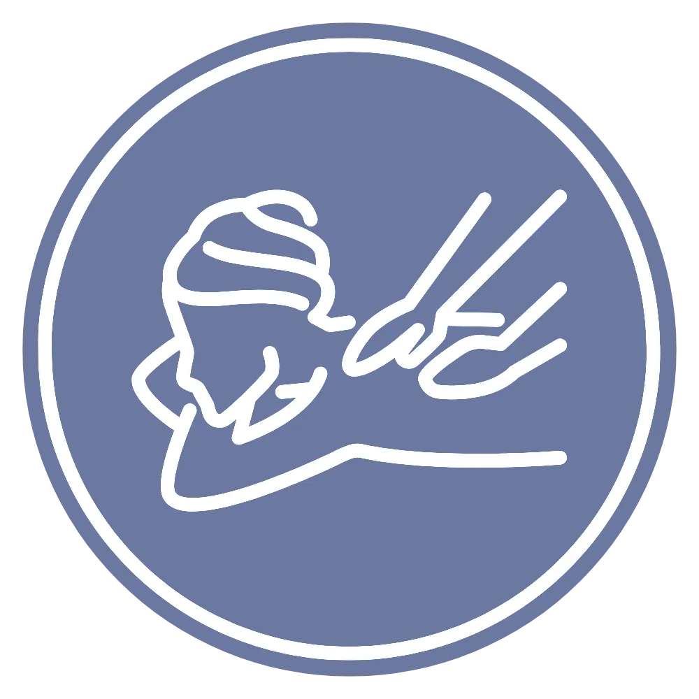 Massage Icon Button