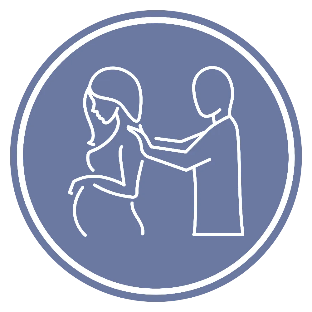 Prenatal Massage Icon Button