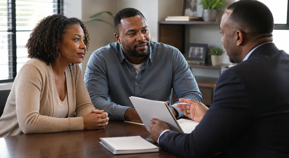 Memphis family discussing affordable Term Life Insurance options for smokers