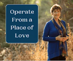 Cover for podcast - Operate From a Place of Love