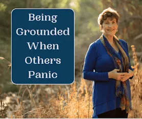 Cover for podcast - Being Grounded When Others Panic