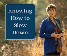 Cover for podcast - Knowing How to Slow Down