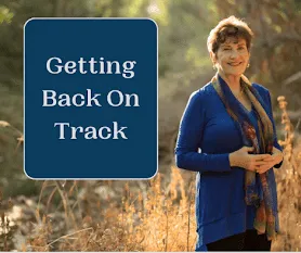 Cover for podcast - Getting Back on Track