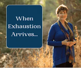 Cover for podcast - When Exhaustion Arrives