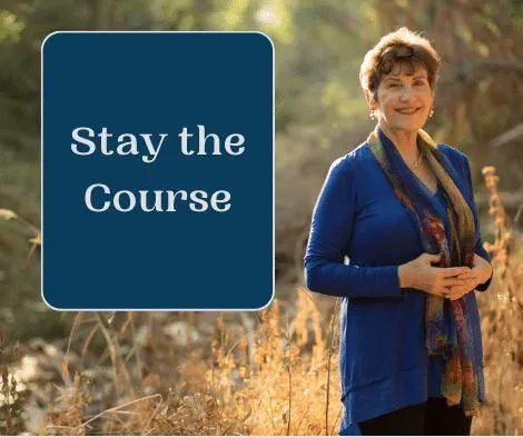 Cover for podcast - Stay the Course