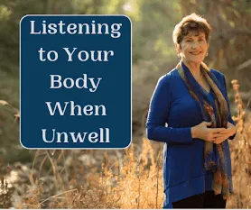 Cover for podcast - Listening to Your Body When Unwell