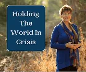 Cover for podcast - Holding the World In Crisis 