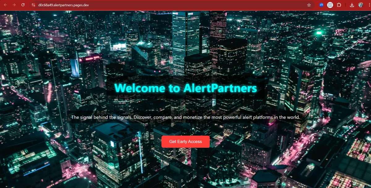 Alertpartners.com for sale