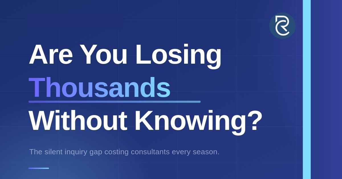 The Quiet Business Problem Costing Consultants Thousands Every Season