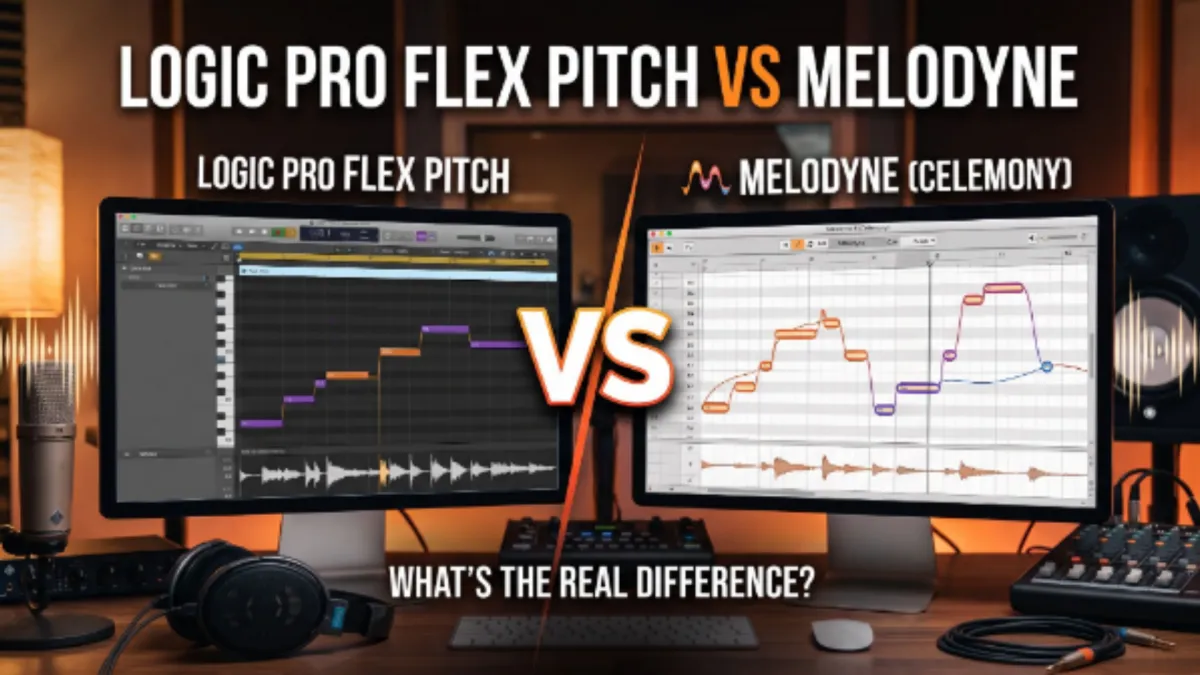Logic Pro Flex Pitch: The Best Free Melodyne Alternative