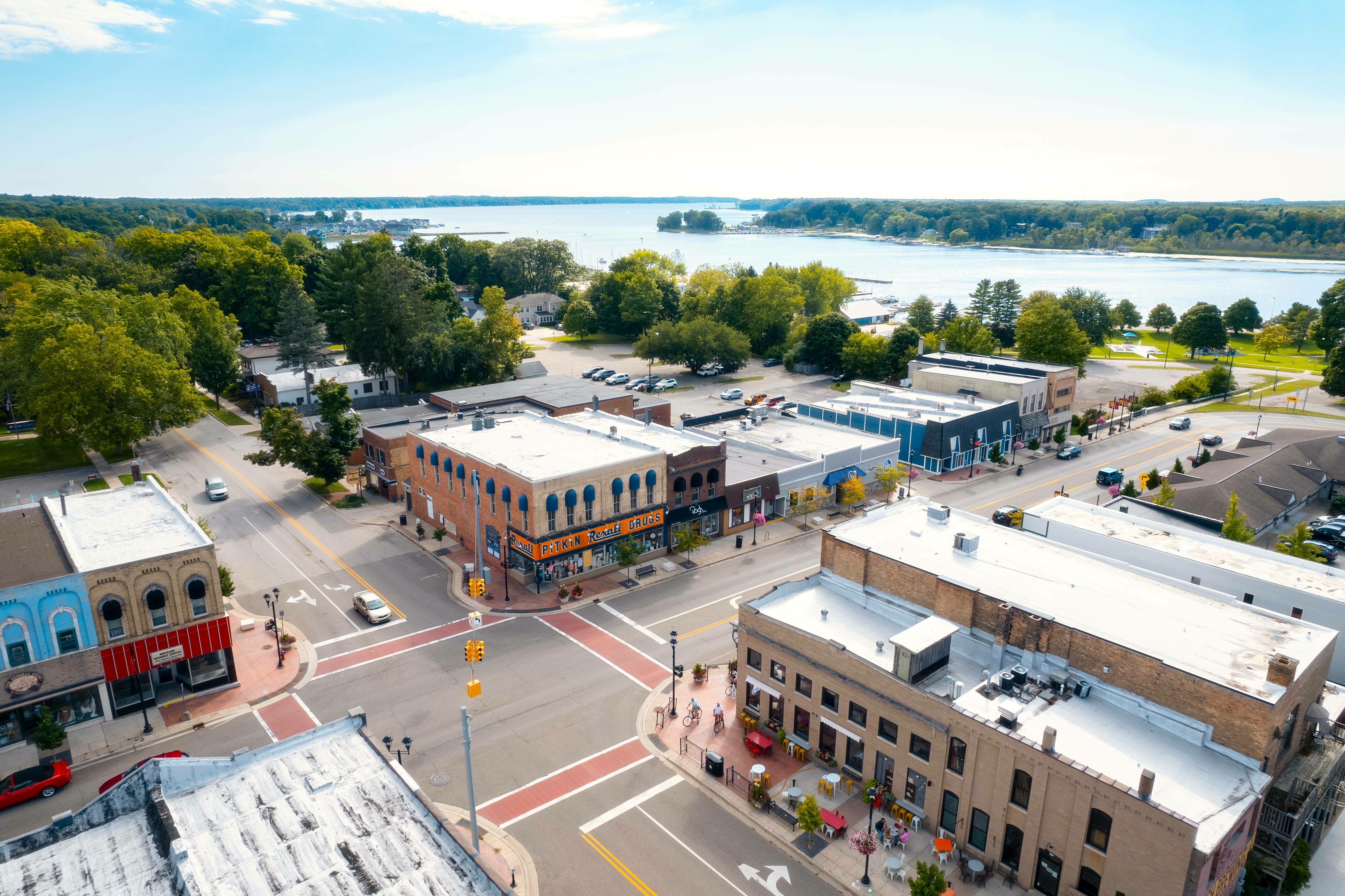 What makes Whitehall & Montague different from other West Michigan towns?