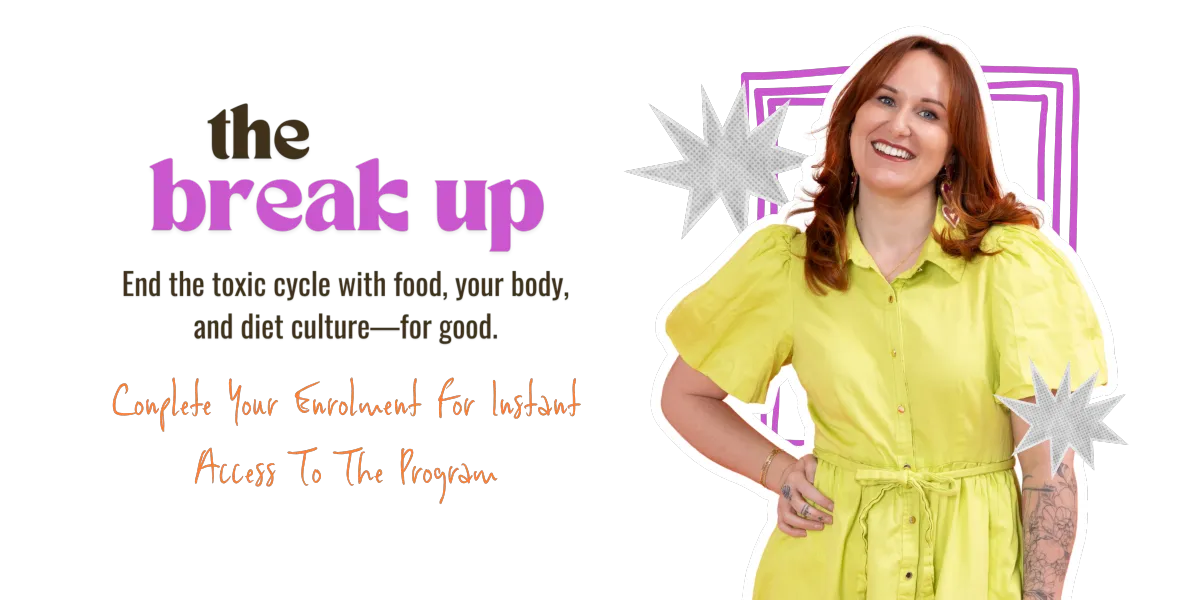 the break up check out