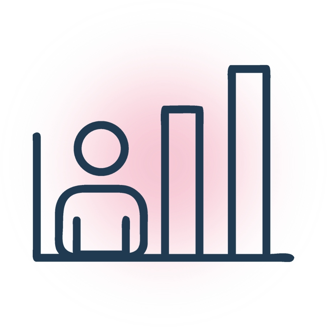 Statistic chart icon
