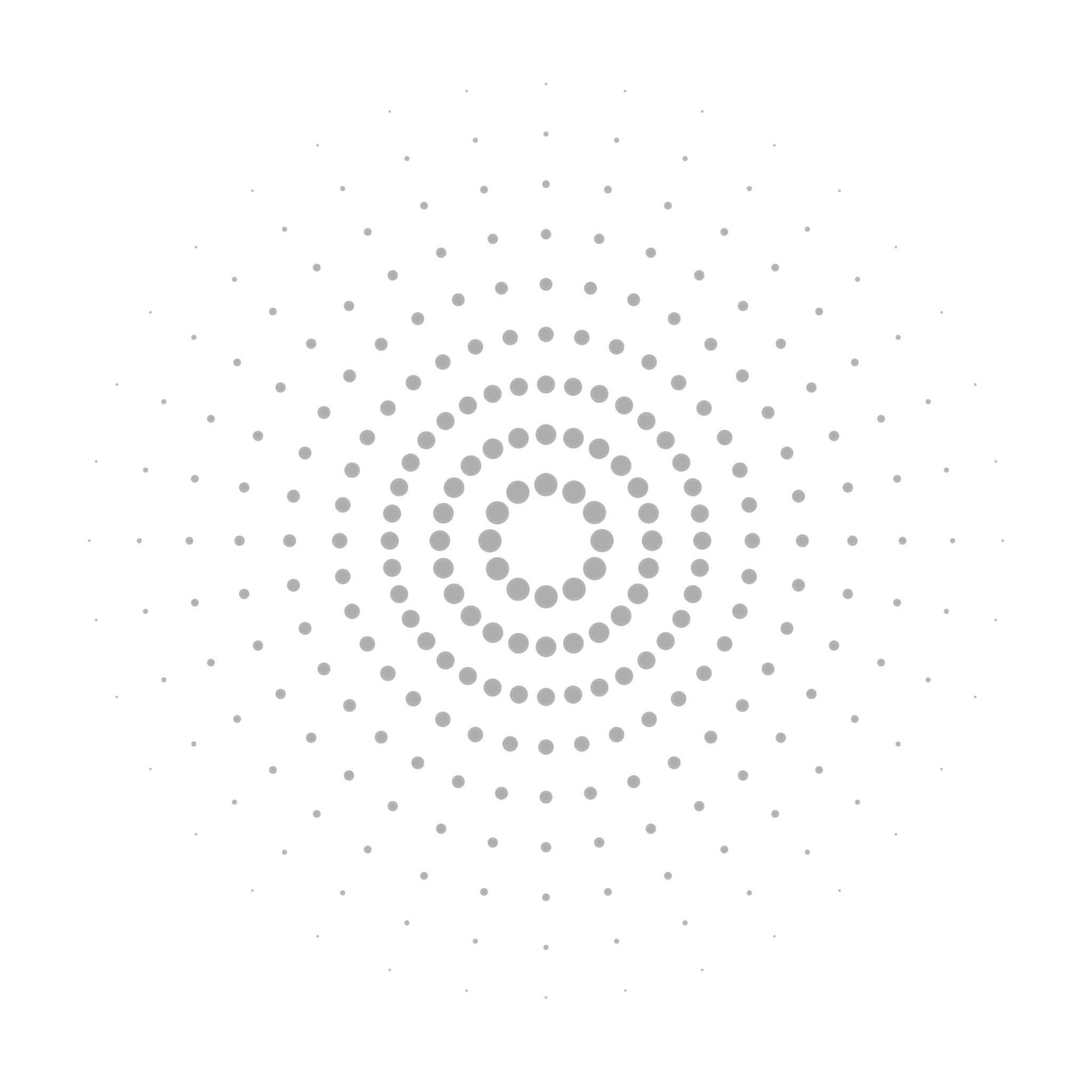 Abstract expansion pattern representing visibility, positioning, influence, and market reach.