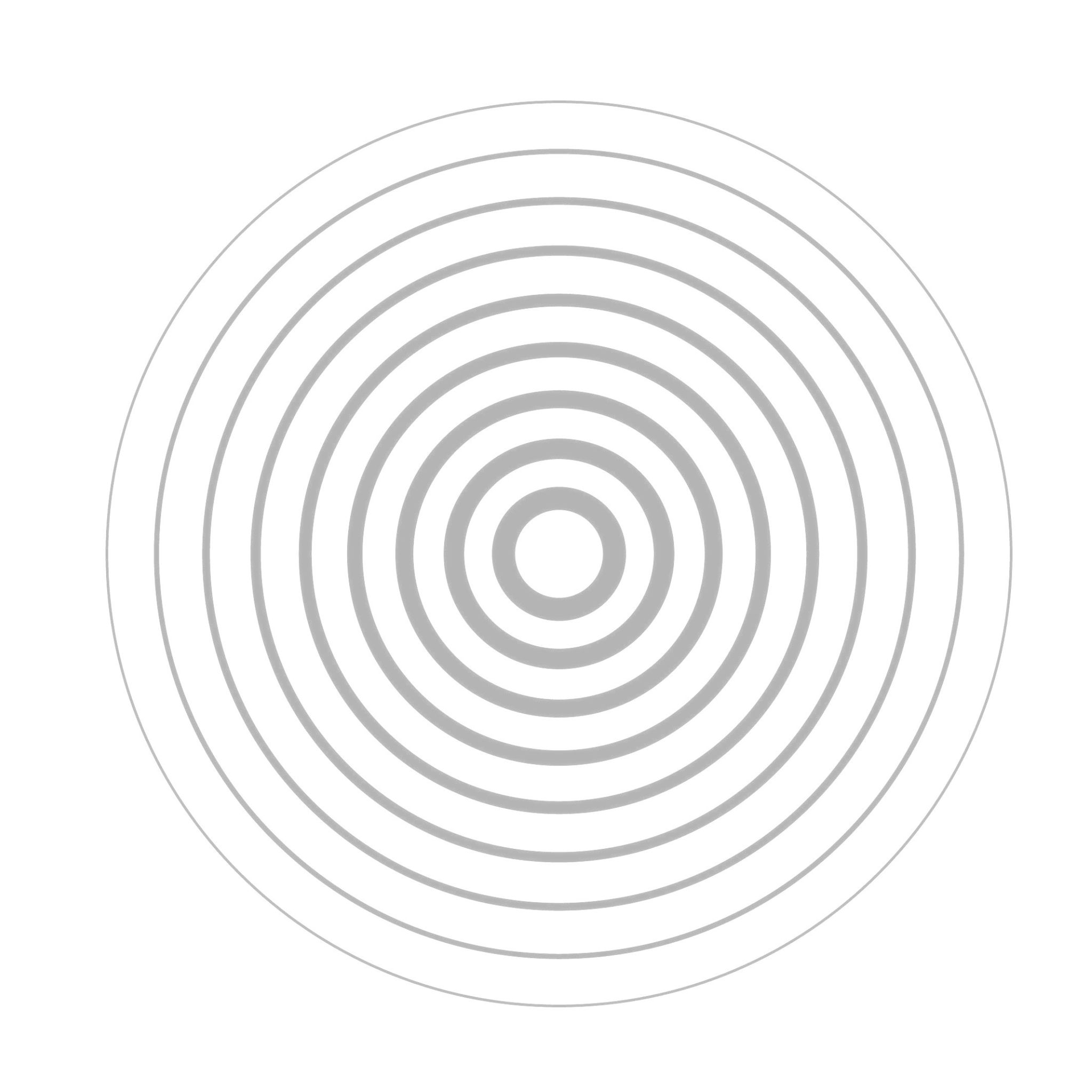 Concentric expansion pattern representing scalable growth, alignment, and increasing market influence.