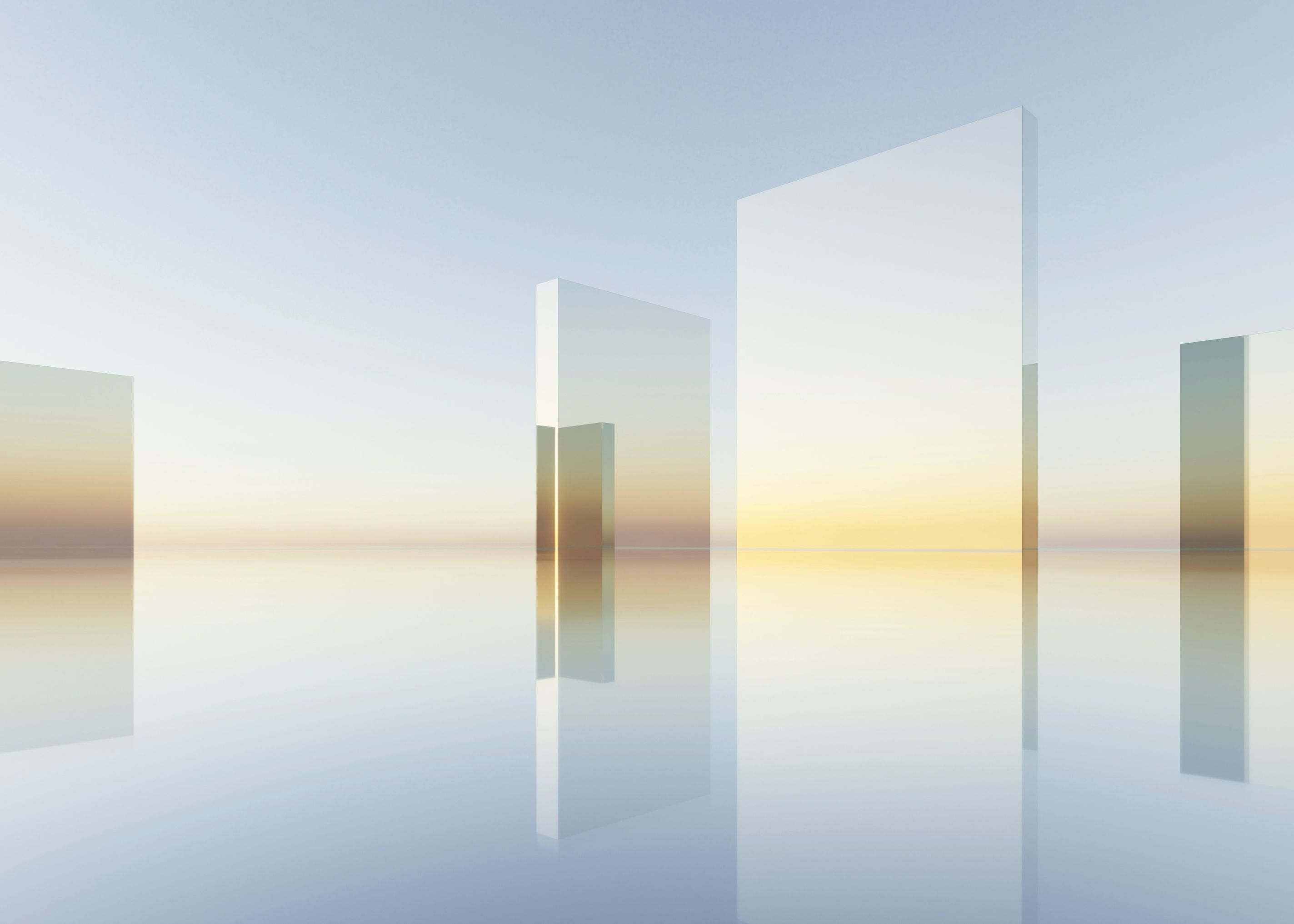 Abstract architectural form representing clarity, structure, and strategic direction.
