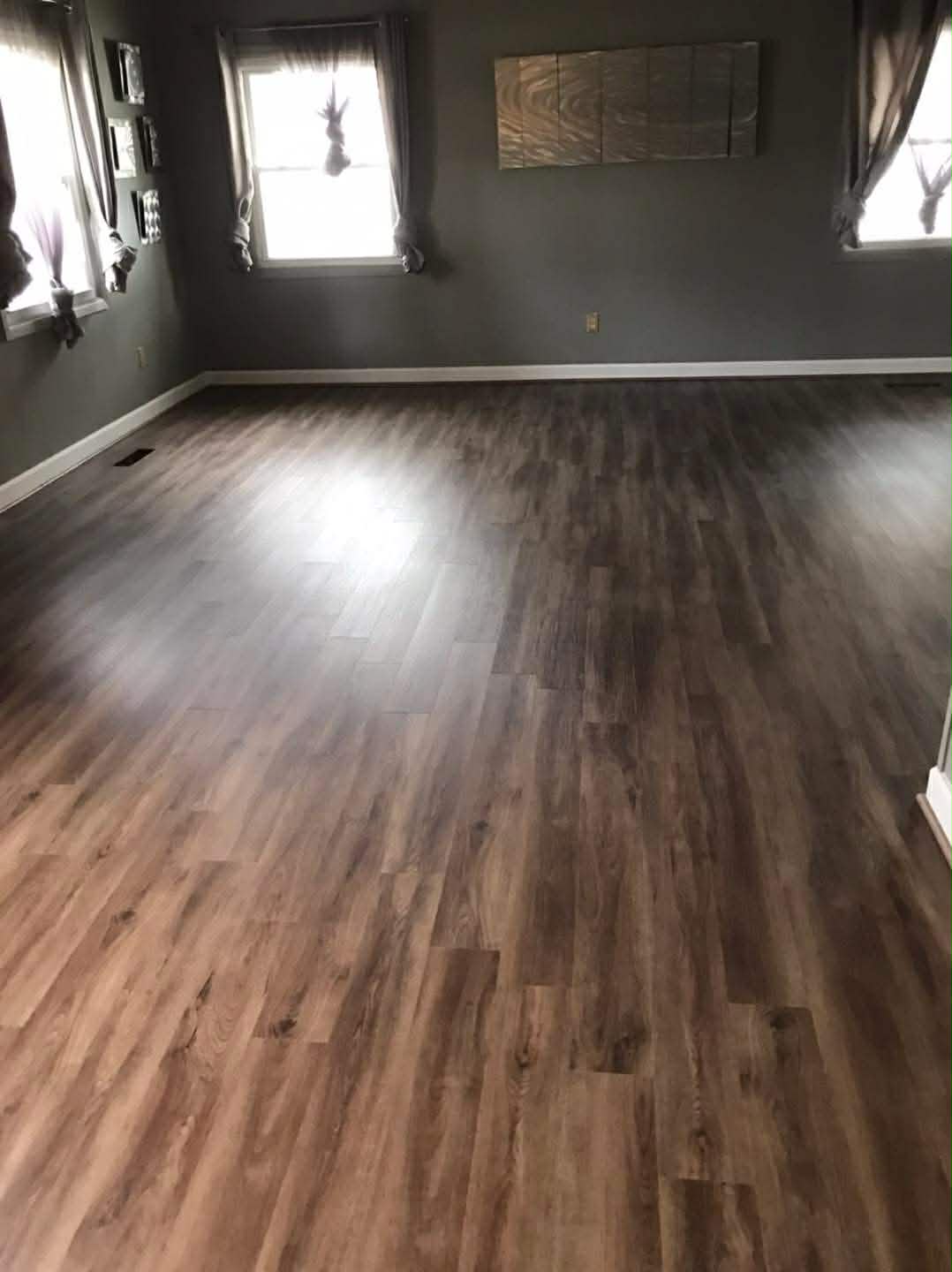 vinyl plank installation in San Antoino, Texas