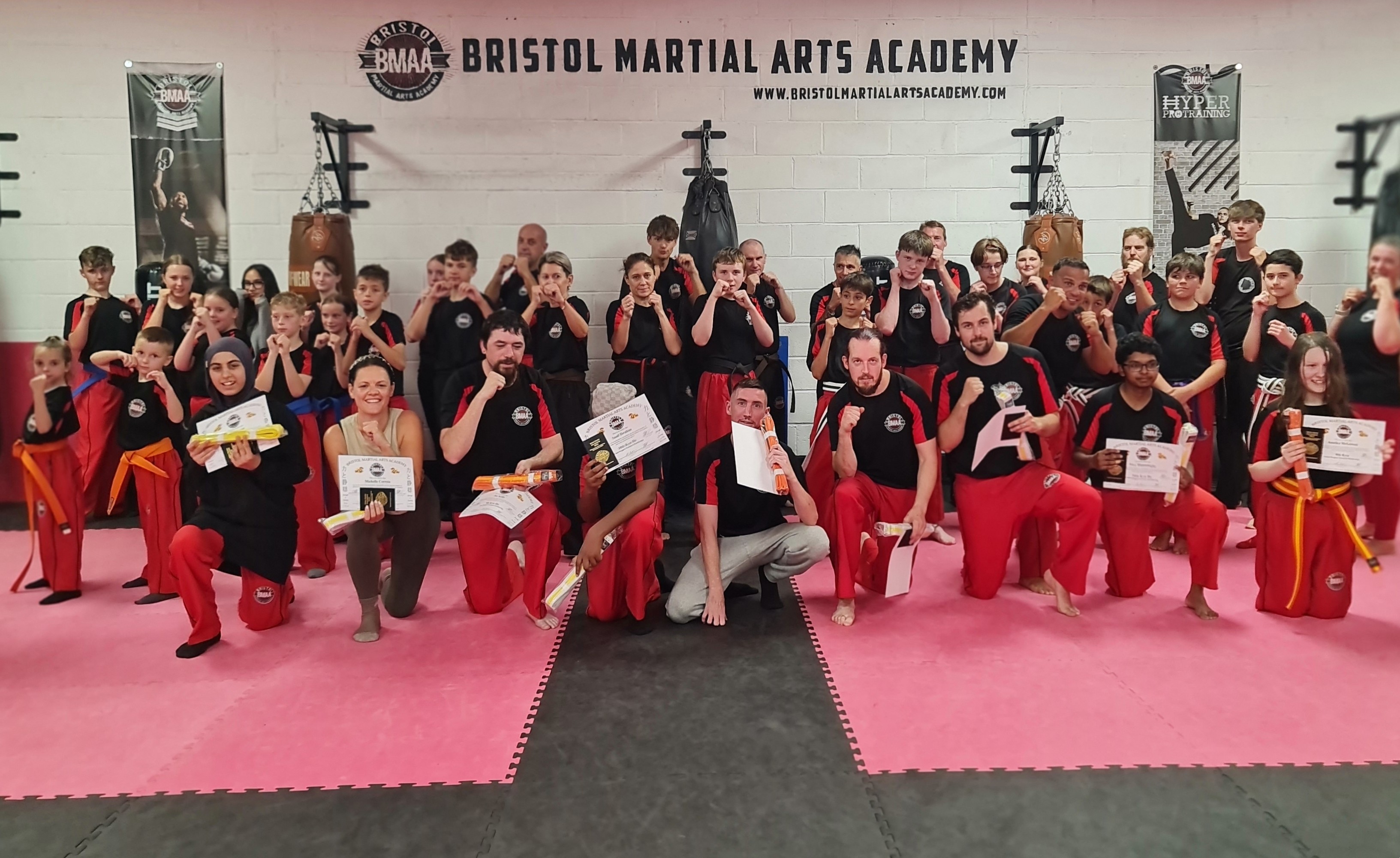 LAST UP AT LAST NIGHT’S BELT GRADING… OUR ADVANCED JUNIOR DRAGONS AND ADULTS!