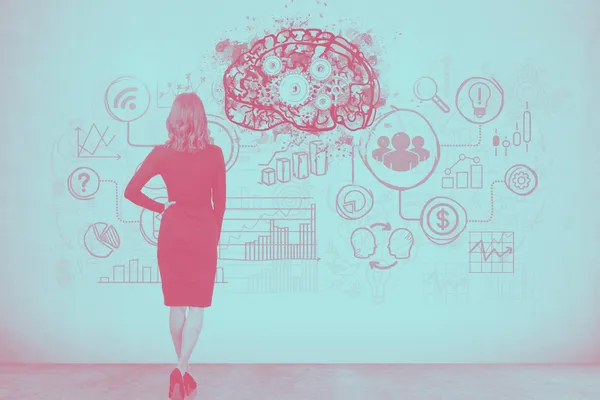 woman ceo big brain