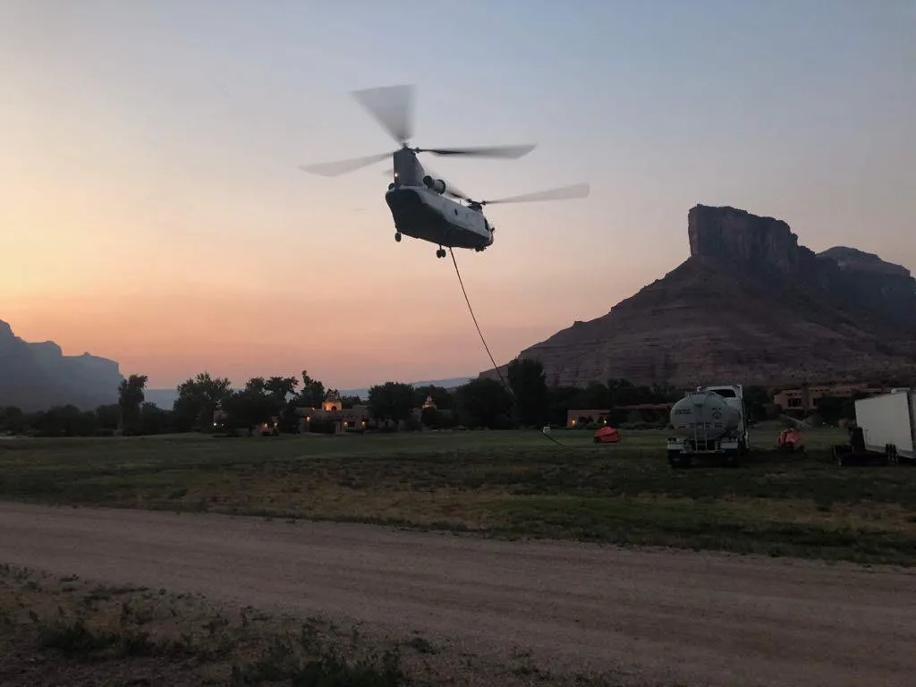 Arc Aerial Fire Suppression