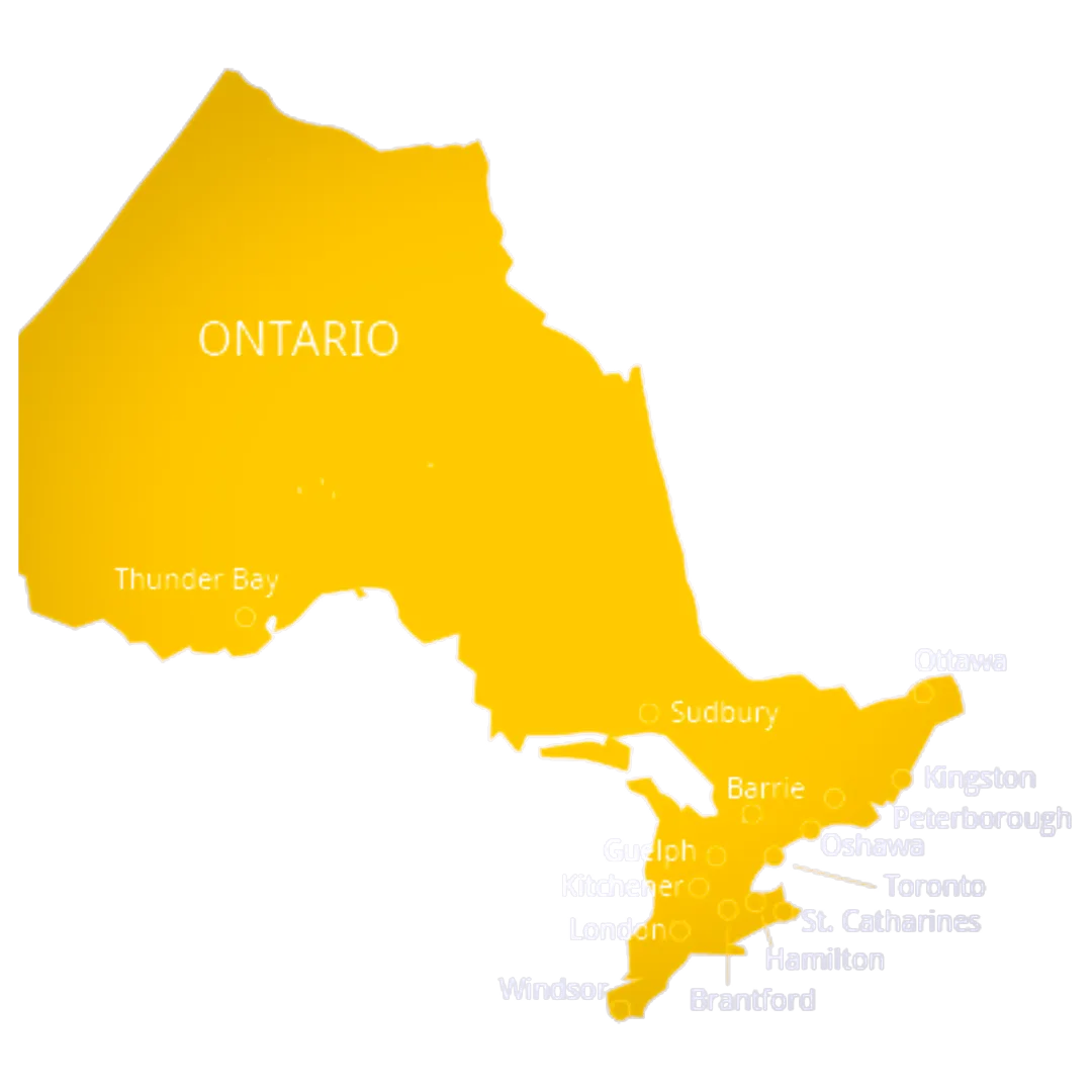 Ontario solar map