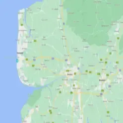 a map of northwest england