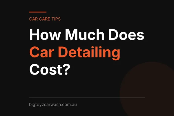 How Much Does Car Detailing Cost?